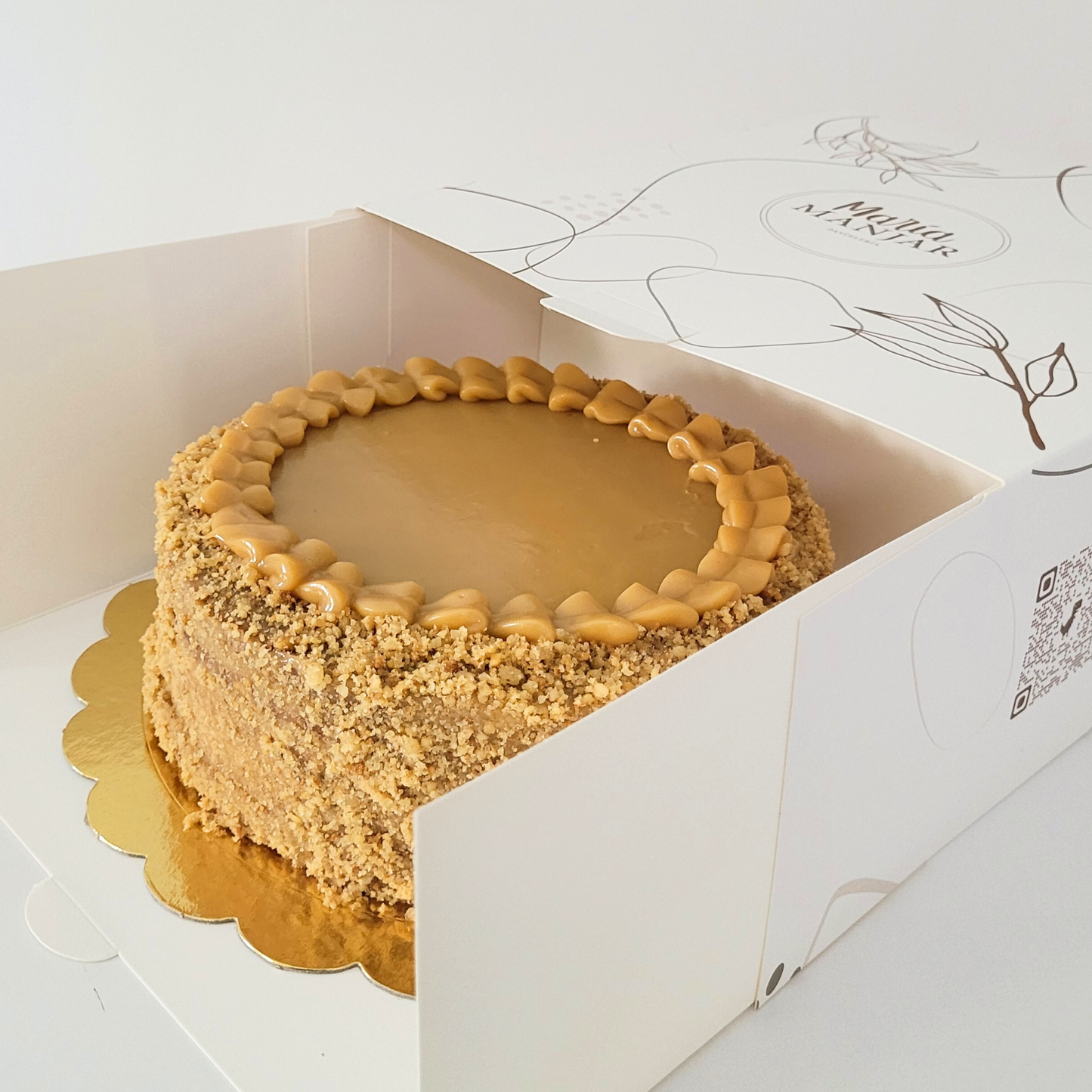 Torta Crocante Frambuesa - 20 personas