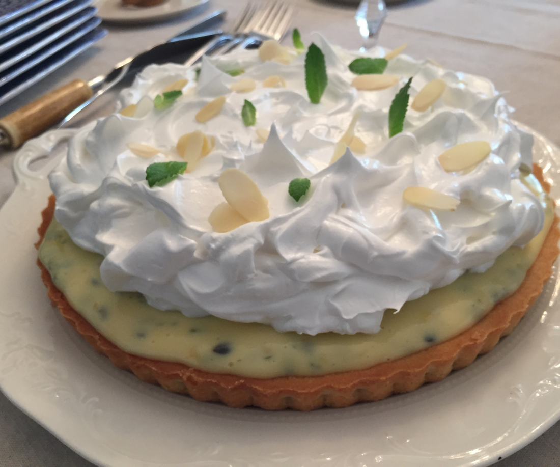 Pie de Maracuyá y Menta