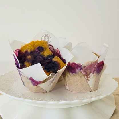 Muffin de Frambuesa y Arándanos