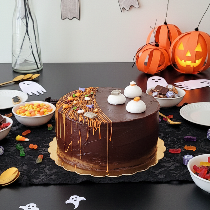 Torta Halloween - 15 / 20 personas