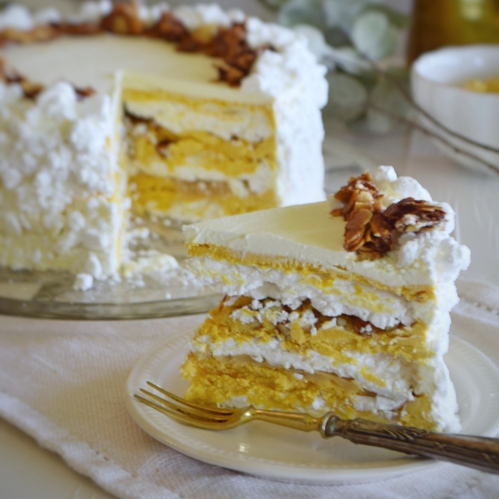 Torta Merengue Lúcuma - 12 personas